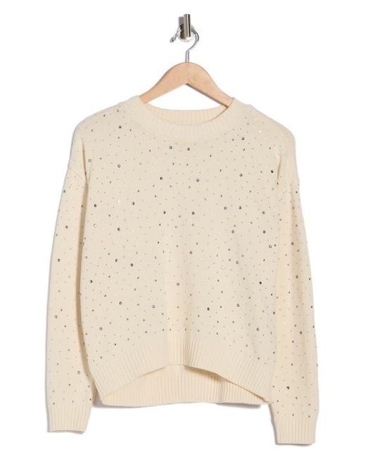 DKNY Blue Rhinestone Sweater
