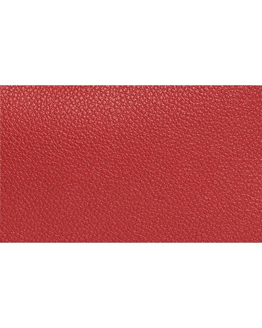 Rebecca Minkoff Red Mini Leather Hobo Bag