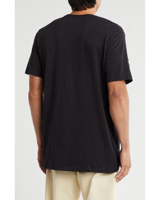 Hurley Black One & Only Gradient T-Shirt for men