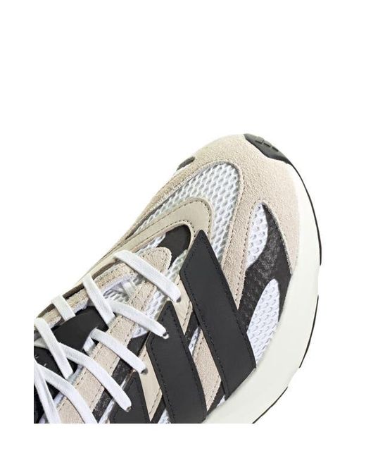 Adidas White Lightblaze Sneaker for men