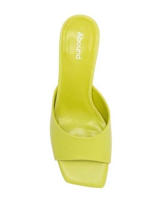 Abound Yellow Jenny Mule Sandal