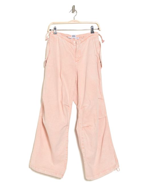 BDG Baggy Cargo Pants in Pink | Lyst