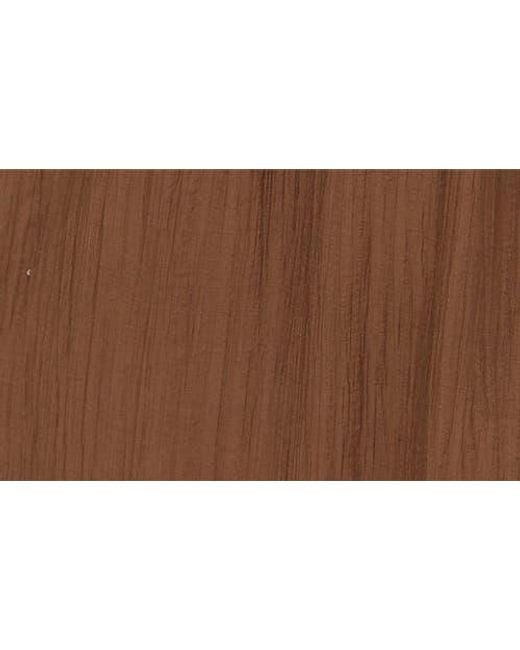 AUGUST SKY Brown Three-Quarter Sleeve Maxi Dress