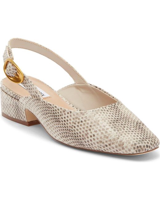 Steve Madden Metallic Diona Slingback Pump