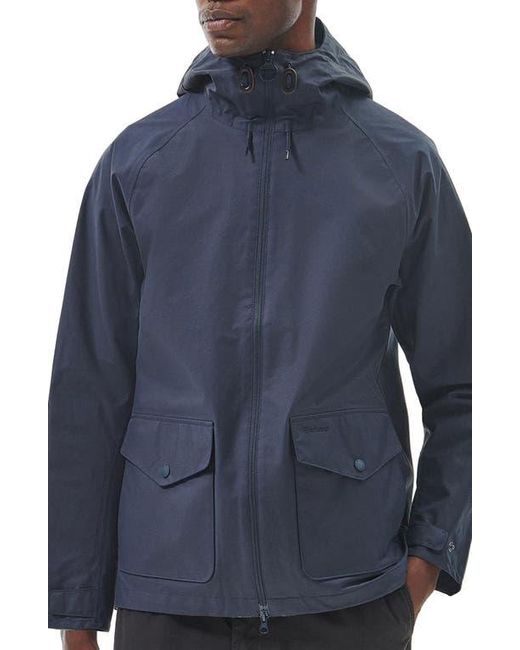 Barbour Blue Whitstone Waterproof Jacket for men