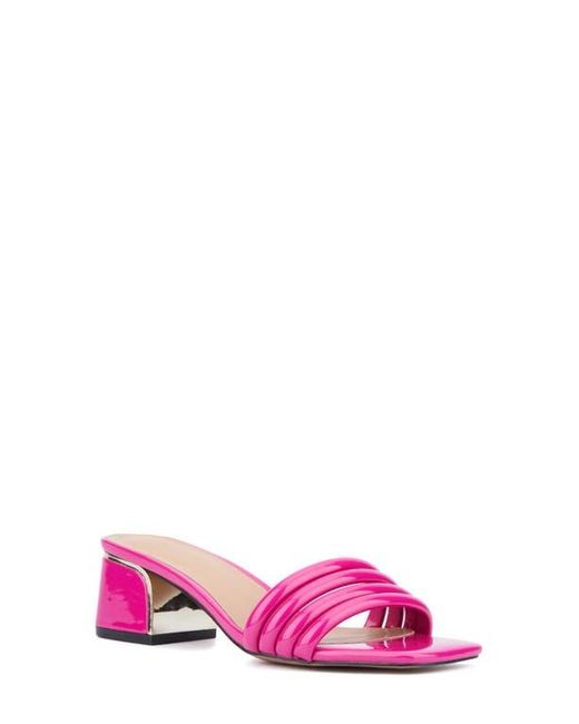 TORGEIS Pink Janine Slide Sandal