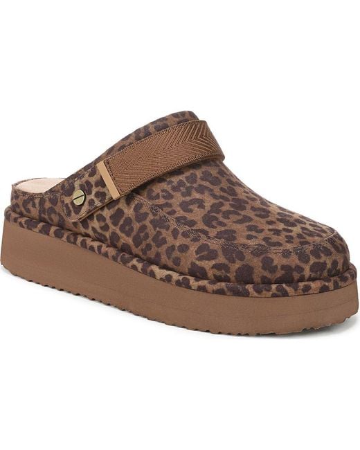 Dr. Scholls Brown Chill Time Clog