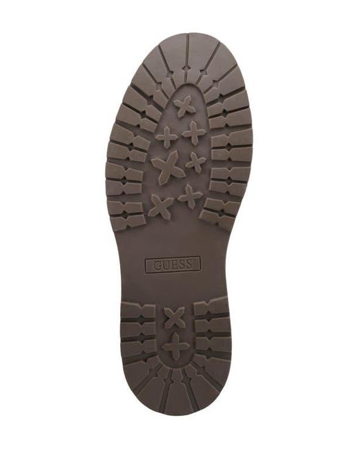 Guess Brown Citizen Faux Fur Lined Lug Boot for men