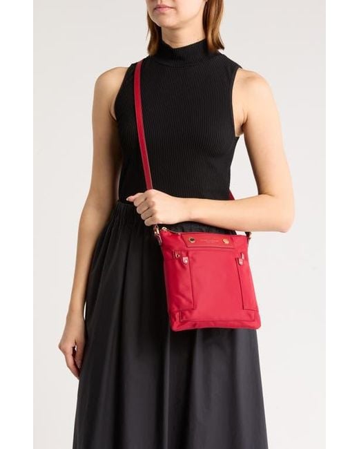 Marc Jacobs Preppy Swing Pack Crossbody Bag in Red | Lyst