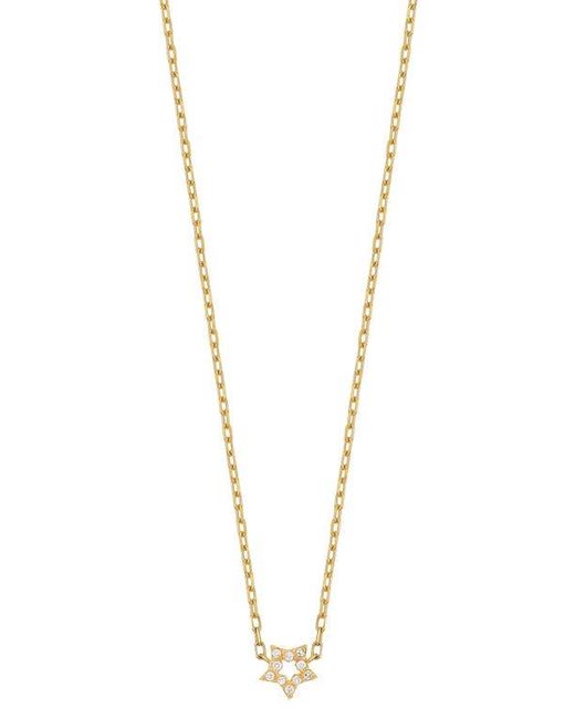 Bony Levy White Star Pendant Necklace