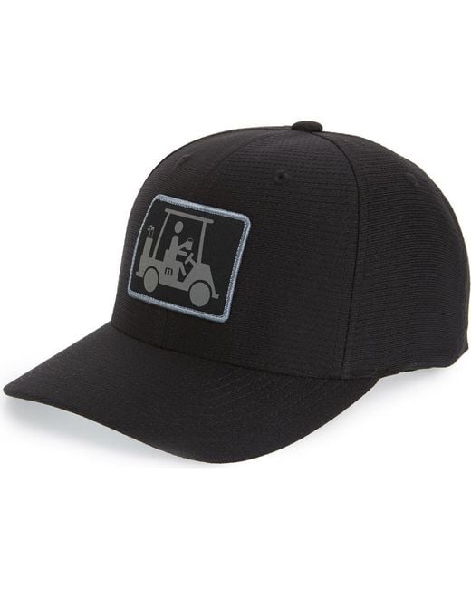 Travis Mathew Black El Capitan Baseball Cap for men
