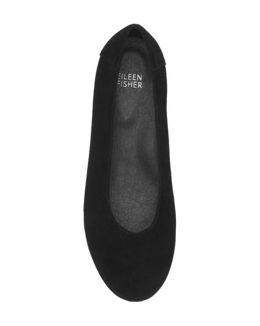 Eileen Fisher Black Una Hidden Wedge Ballet Flat