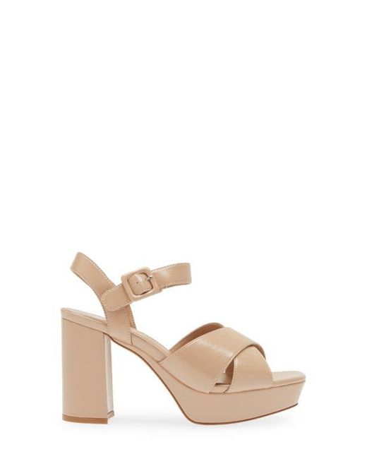 Jeffrey Campbell Natural Amma Platform Slingback Sandal