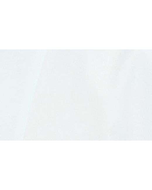 Noize White Silas Hooded Rain Jacket for men