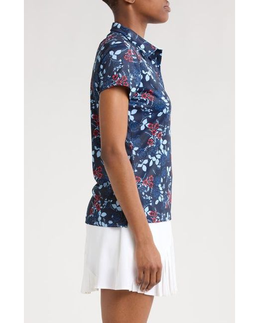 Swannies Blue Darci Performance Polo