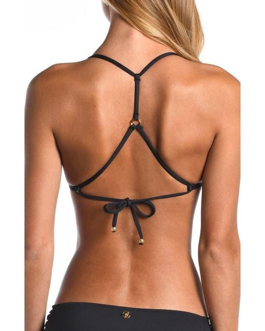 Sunshine 79 Black Triangle Slider Bikini Top