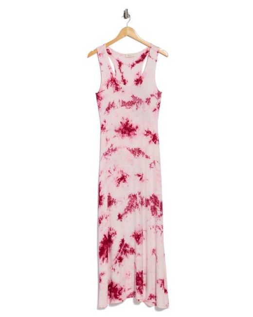 WEST K Pink Solid Racerback Maxi Dress