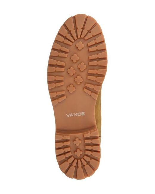 Vance Co. Brown Rogue Lace-Up Boot for men