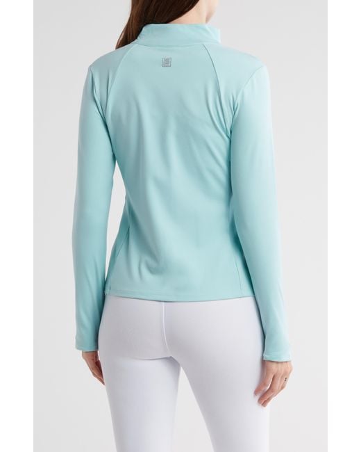 Laundry by Shelli Segal Blue Active Full-zip Jacket