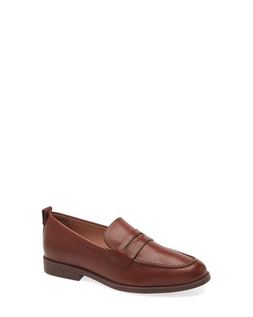 Cole Haan Brown Stassi Penny Loafer