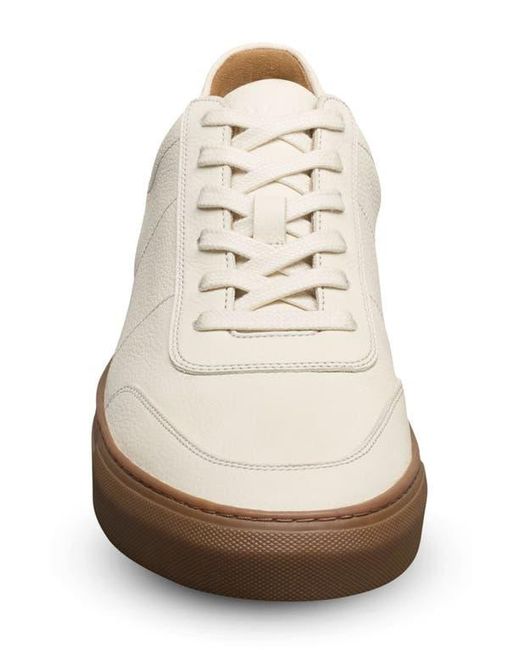 Allen Edmonds White Leather Men’s Low-Top Sneakers with Tan Lining Amazon.com | Allen Edmonds Men main image 3