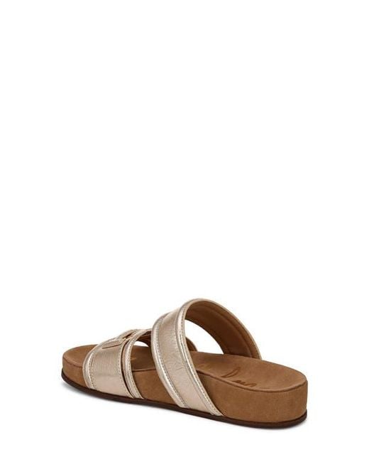 Sam Edelman Brown Rowan Platform Slide Sandal