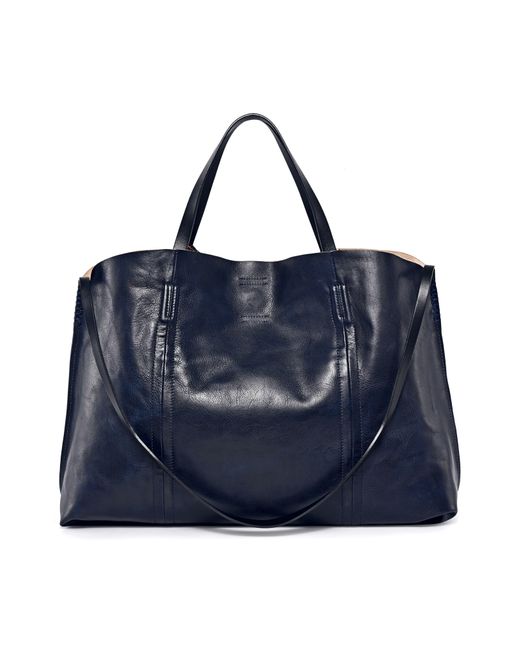 Old trend forest 2025 island leather tote bag