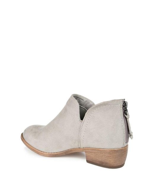 Journee Collection Gray Journee Livvy Ankle Bootie