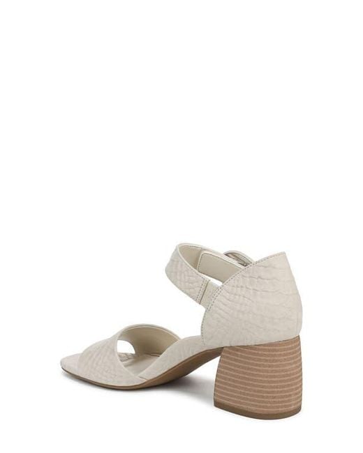 Vionic White Chardonnay Block Heel Sandal