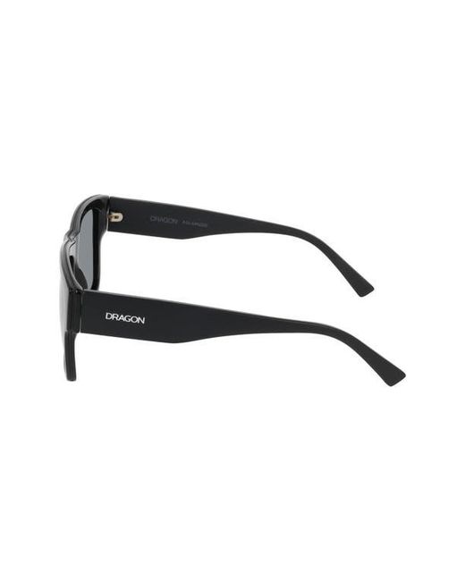Dragon Blue 56Mm Square Sunglasses