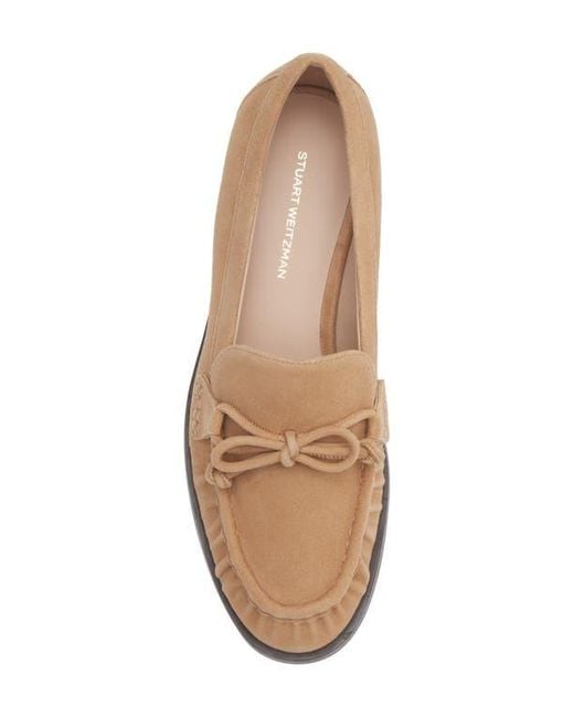 Stuart Weitzman Natural Sirena Loafer