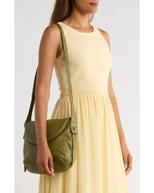 Hobo International Green Bonita Leather Messenger Bag