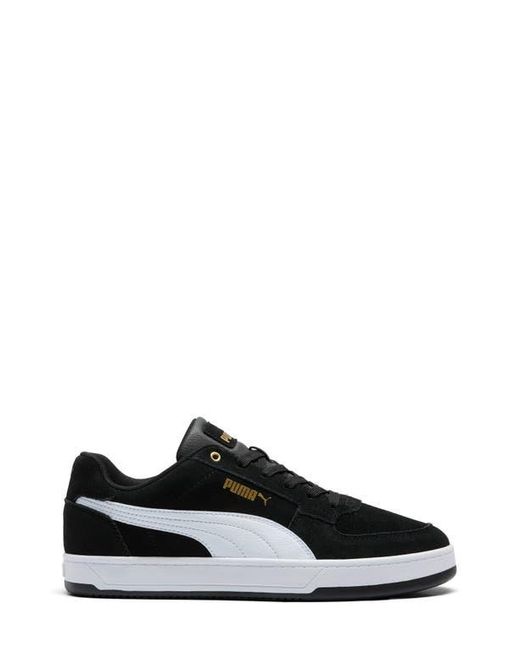 PUMA Black Caven 2.0 Full Suede Sneaker for men