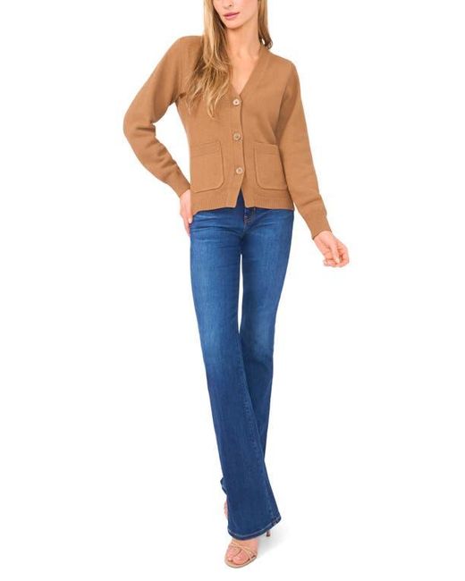 Ted Baker Blue V-Neck Button Front Cardigan