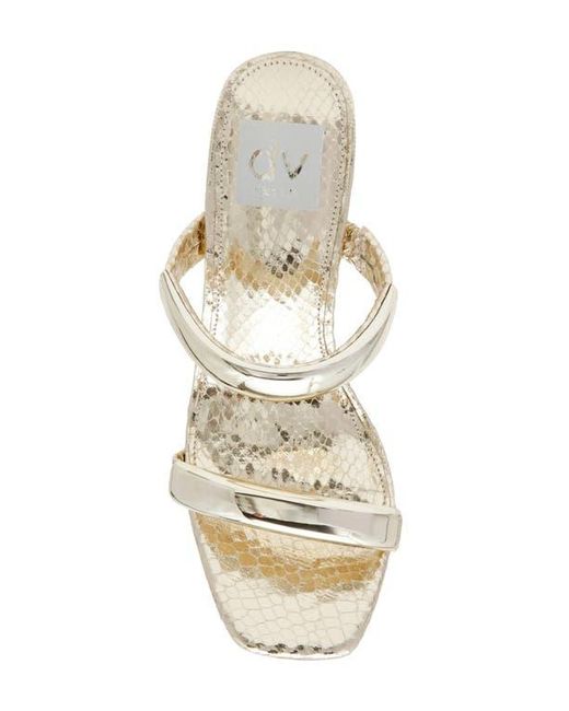 Dolce Vita Metallic Yowsa Slide Sandal