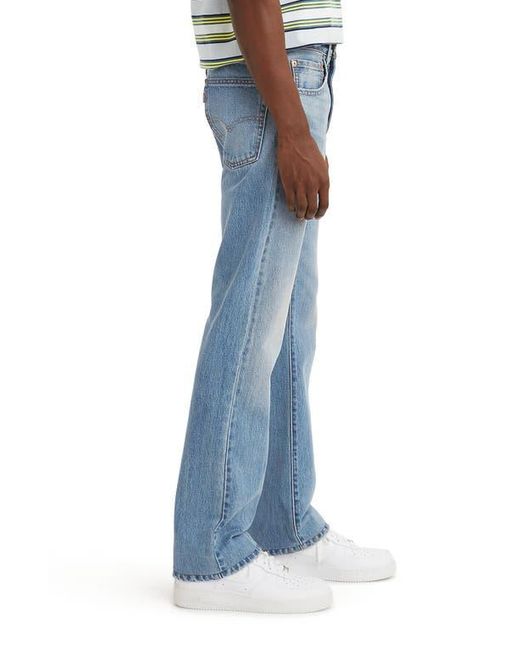 Levi's Blue 517 Bootcut Jeans for men