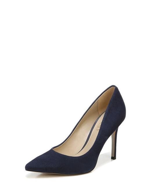 Sam Edelman Blue Hazel Pointed Toe Pump