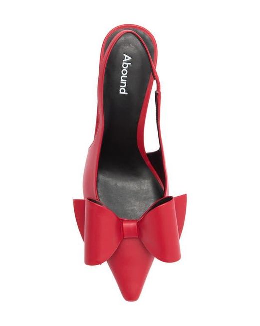 Abound Red Heaven Slingback Pump