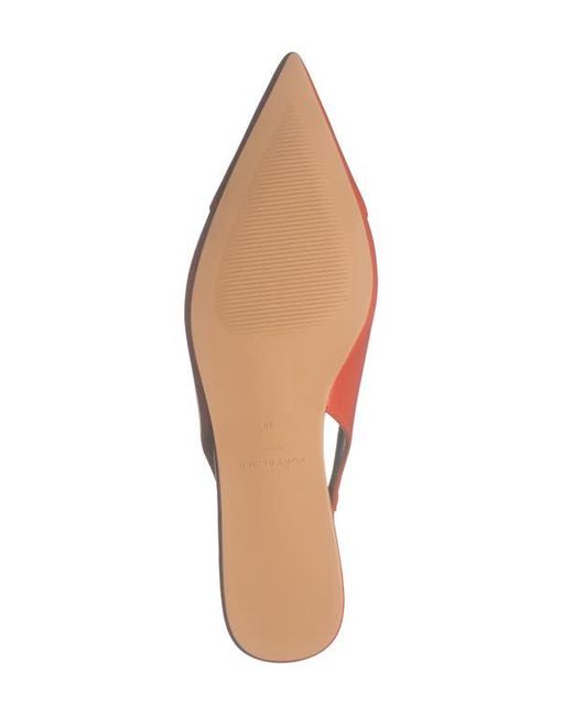 Kurt Geiger Red Belgravia Eagle Slingback Flat