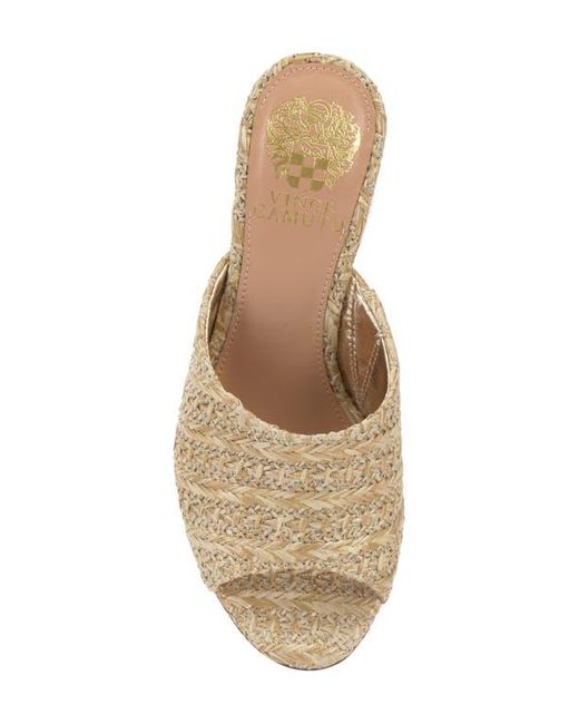 Vince Camuto Natural Vilty Wedge Slide Sandal