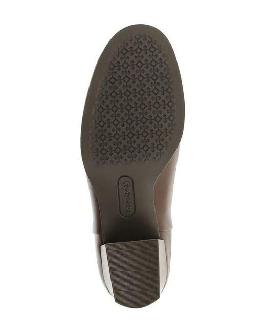 BareTraps Brown Bessie Block Heel Bootie