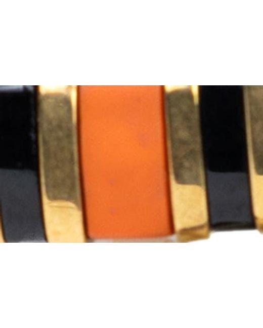 Saachi Metallic 2-Pack Stretch Beaded Bracelets