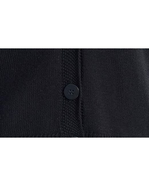 Max Studio Black V-Neck Cardigan