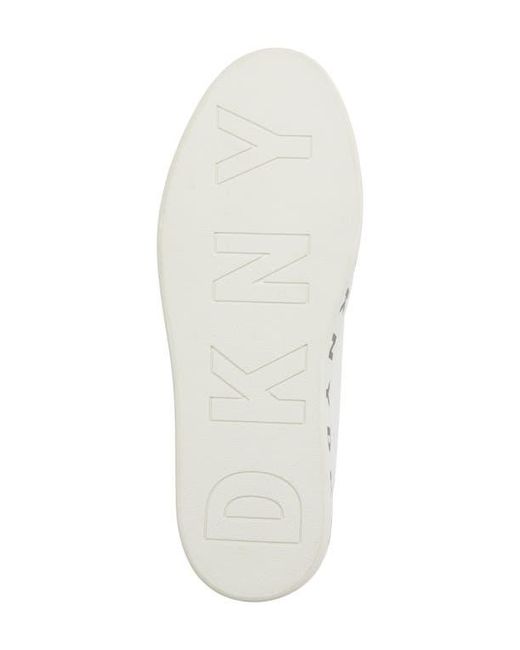 DKNY White Banson Sneaker