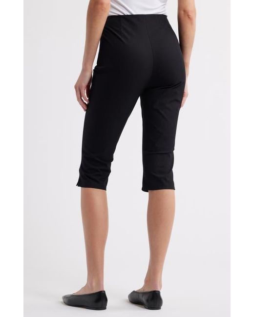 Theory Black Approach Capri Pants