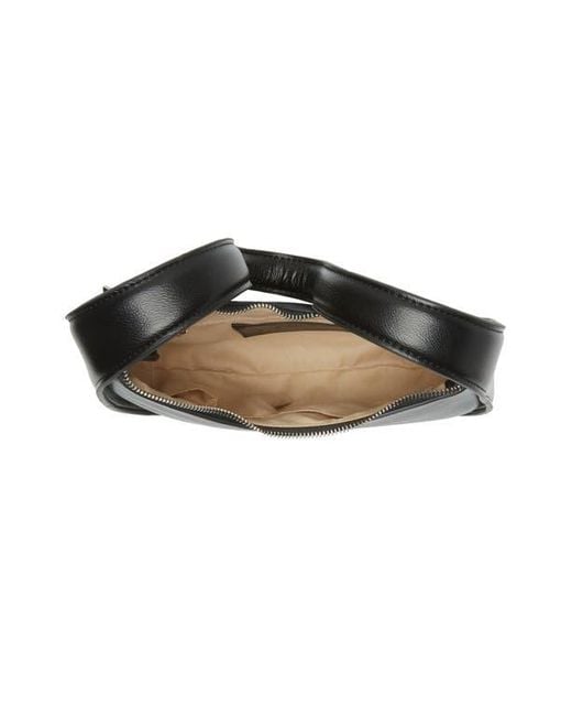 BCBGMAXAZRIA Black Asymmetric Shoulder Bag