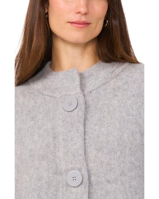 Halogen® Gray Wide Sleeve Top