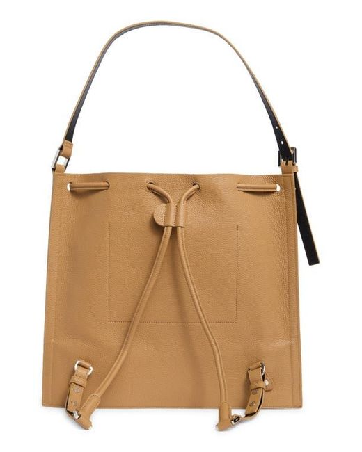 AllSaints Alpha Convertible Leather Backpack Allsaints Alpha Convertible Backpack main image 2