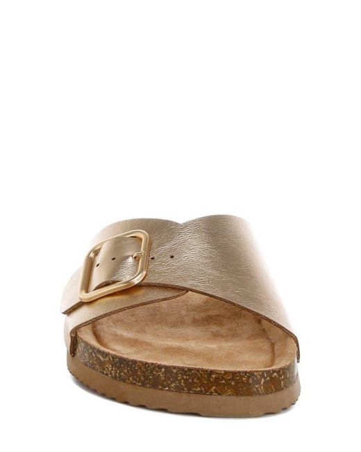LONDON RAG Uvaria Slide Sandal in Brown | Lyst