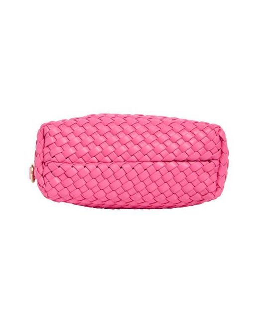 Moda Luxe Pink Jessamine Woven Satchel